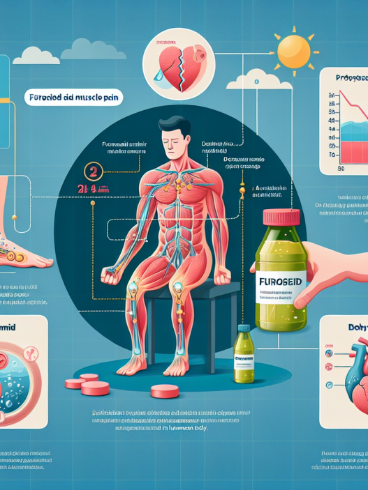 Entwässerung bei Muskelschmerzen: Wie Furosemid helfen kann