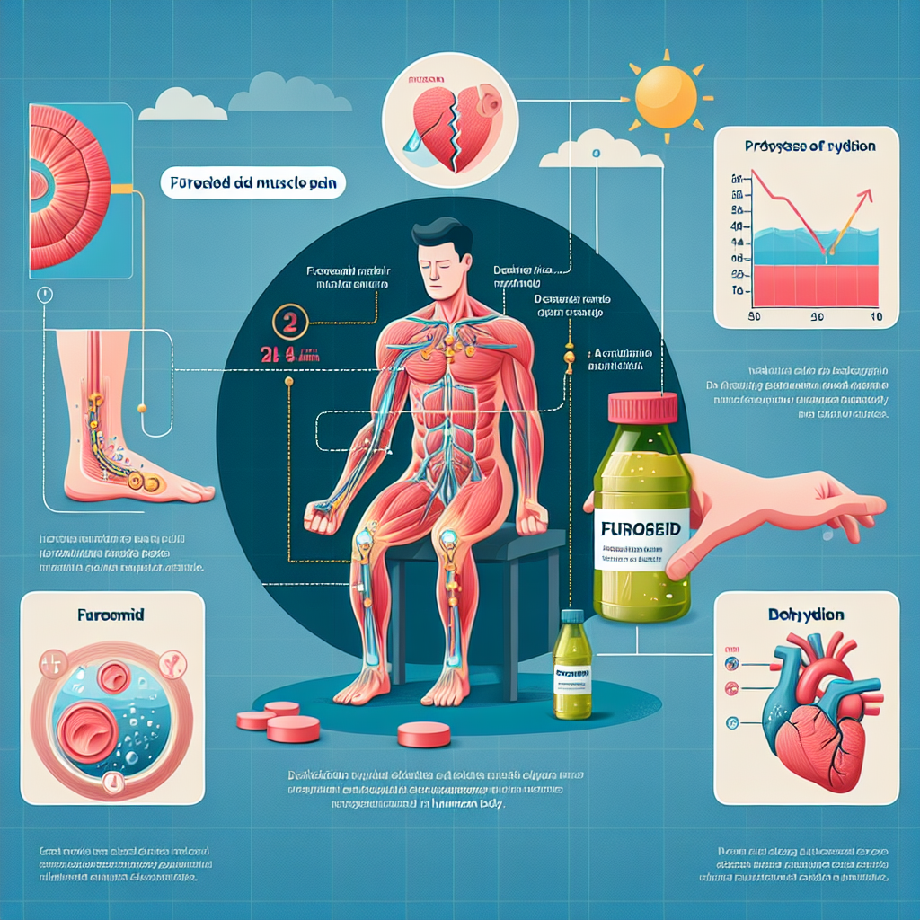 Entwässerung bei Muskelschmerzen: Wie Furosemid helfen kann