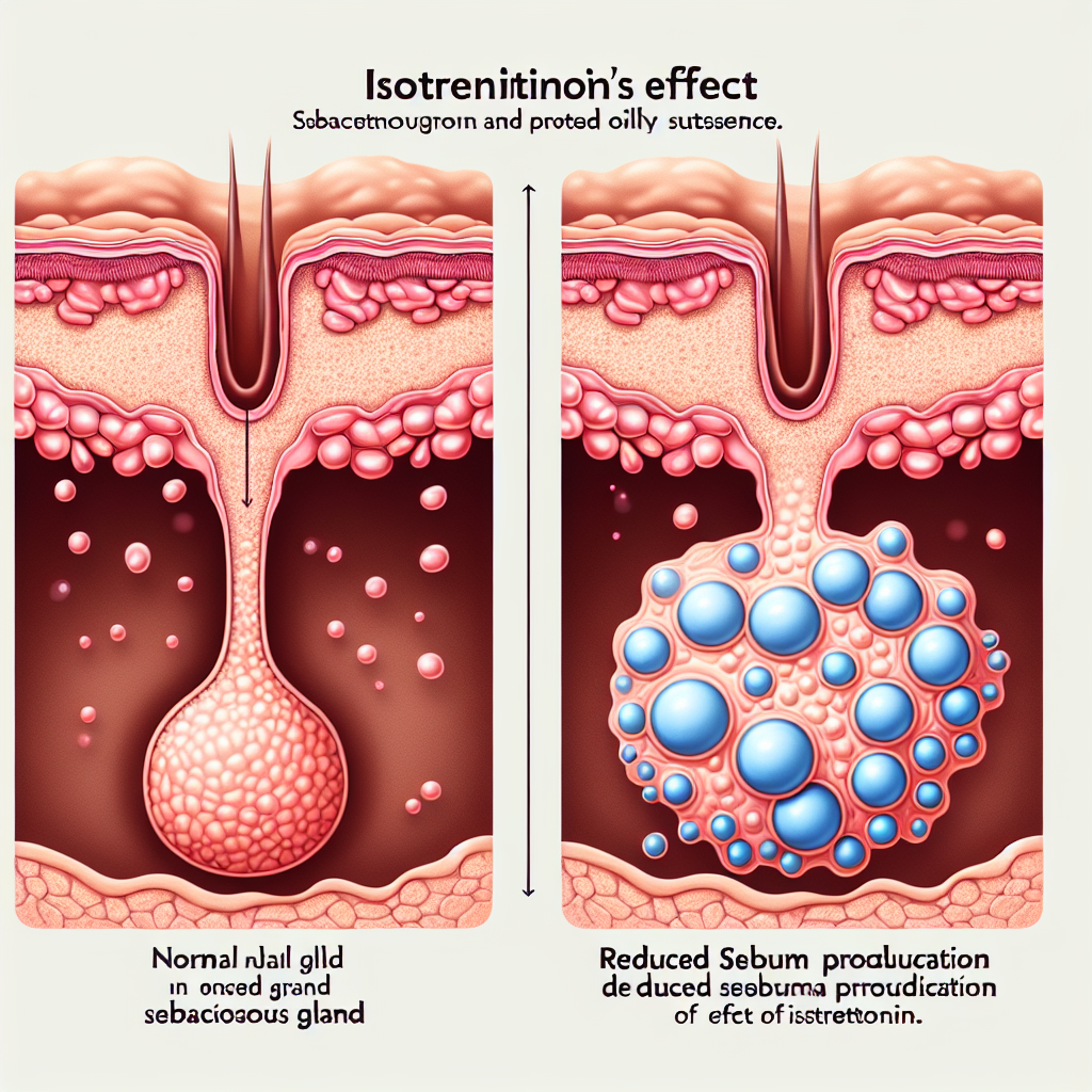 Die Auswirkungen von Isotretinoin auf die Talgproduktion