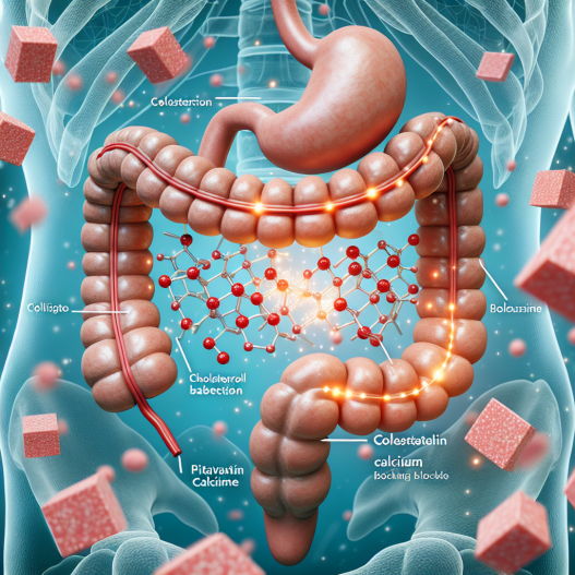 Effektive Blockierung der Cholesterinabsorption im Darm durch Pitavastatin calcium