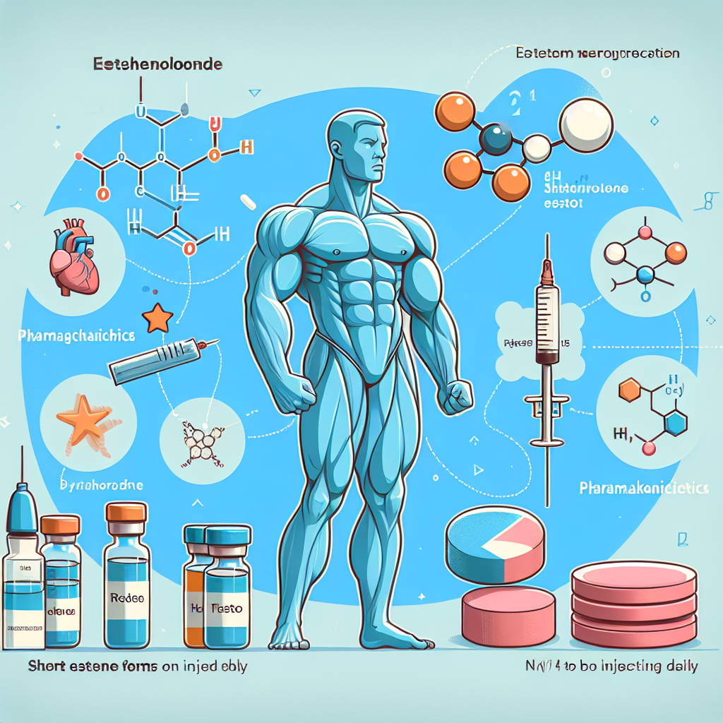 Warum kurze Esterformen von Methenolon täglich injiziert werden müssen: Pharmakokinetik